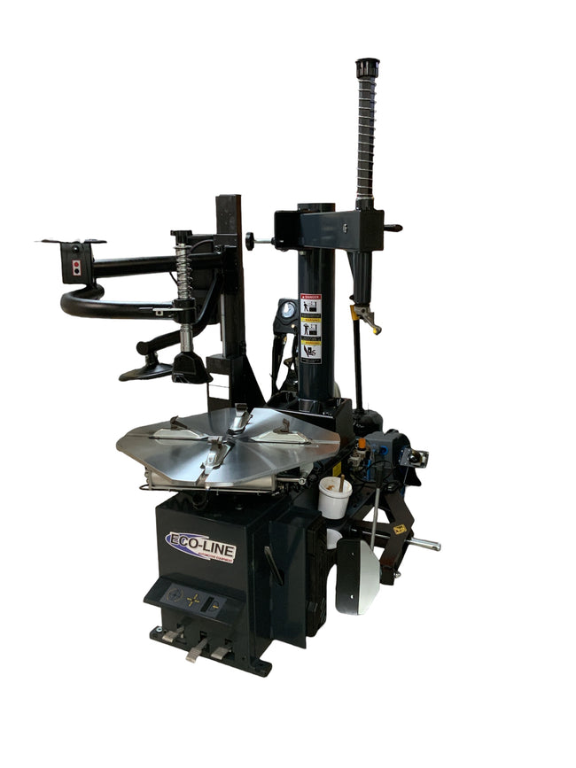 Eco-Line TC3026XHA Swing Arm Tire Changer With Dual Roller & Arm 26 in. Outside Clamping