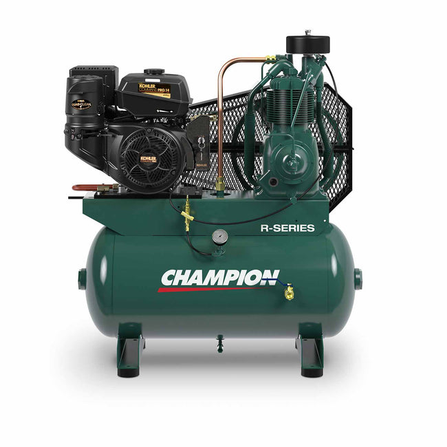 Champion HGR7-3K R-SERIES Kohler 14 Hp Engine Driven Air Compressor 30 Gal