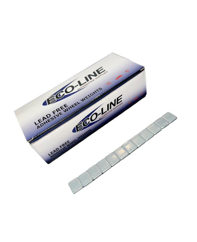 Eco-Line FSF08 0.25 Oz Grey Adhesive Weights 52 Strips