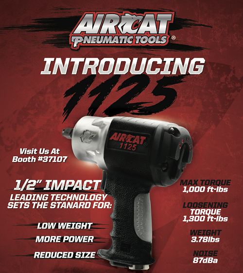 AirCat 1125 1/2 in.  Composite Impact Wrench