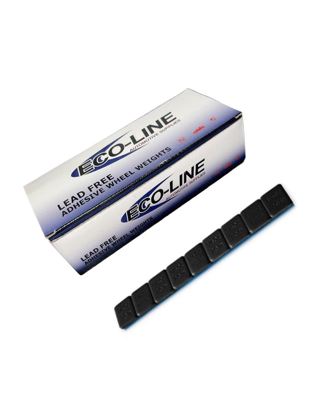 Eco-Line FSF08BLK 0.25 Oz Black Adhesive Weights 52 Strips