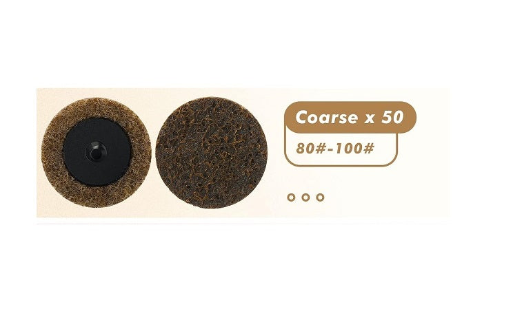 ABR-SPD-BROWN 2 in.Tool Surface Pad Coarse Brown 80-100 Grit