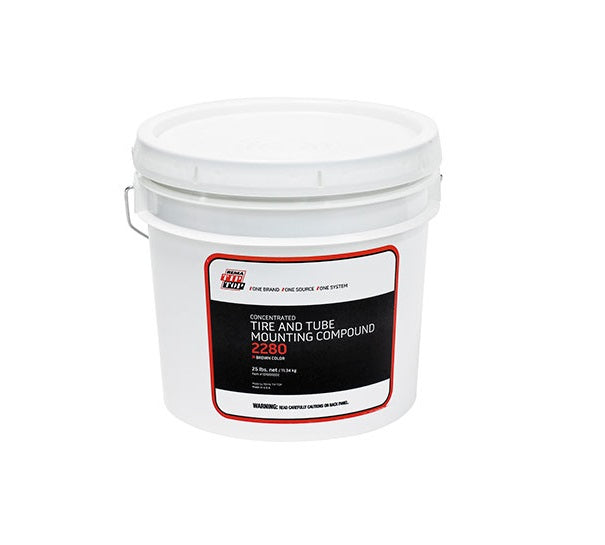 Rema Tip Top 2280 Brown Color Tire Mounting Compound 25 Lbs Pail