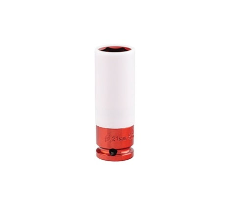 Sunex 284921 Extra Thin Deep Impact Socket 21 mm x 1/2 in. Drive (Red)