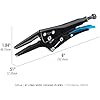 Channellock 103-6 6” Combination Long Nose Locking Pliers, Epoxy Resin Coating, Forged Steel, Long Nose for Maximum Clearance in Confirmed Work Environments vampa.net