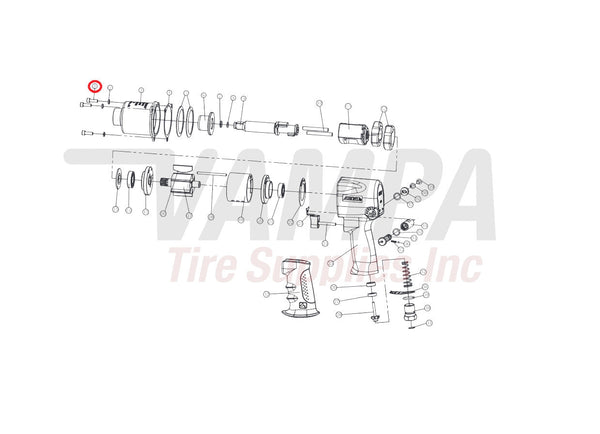 AirCat 1431-01 Replacement Casing Screw For ARC-1431-2 vampa.net