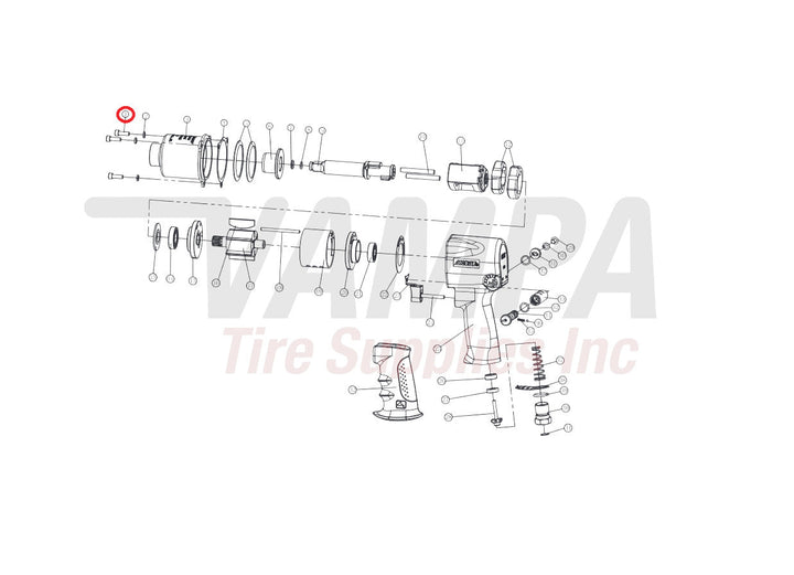 AirCat 1431-01 Replacement Casing Screw For ARC-1431-2 vampa.net