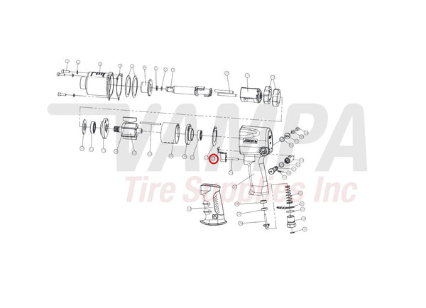 AirCat 1431-23 Replacement Retainer Plate For ARC-1431-2 vampa.net