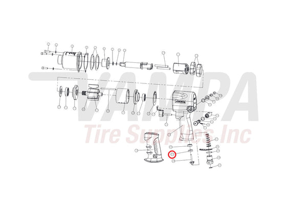 AirCat 1431-27 Replacement Rear Rubber Gasket For ARC-1431-2 vampa.net