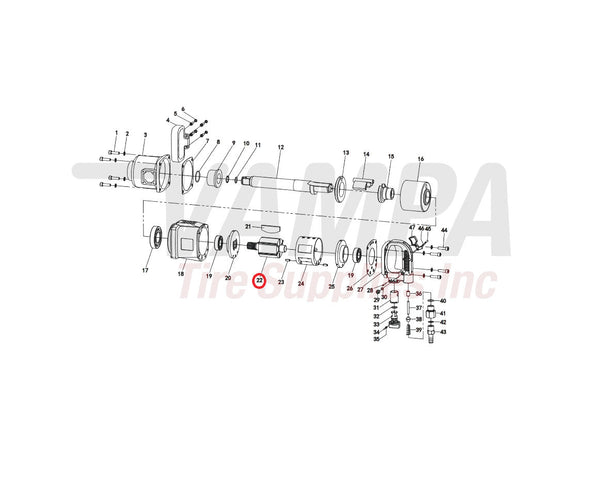 AirCat 979422-1 Replacement Rotor For ARC-1994 vampa.net