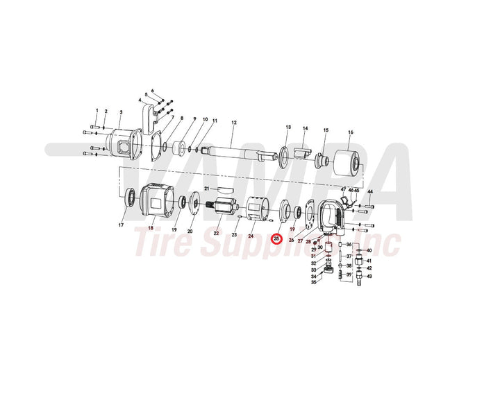AirCat 979425-1 Replacement Rear End Plate For ARC-1994 vampa.net