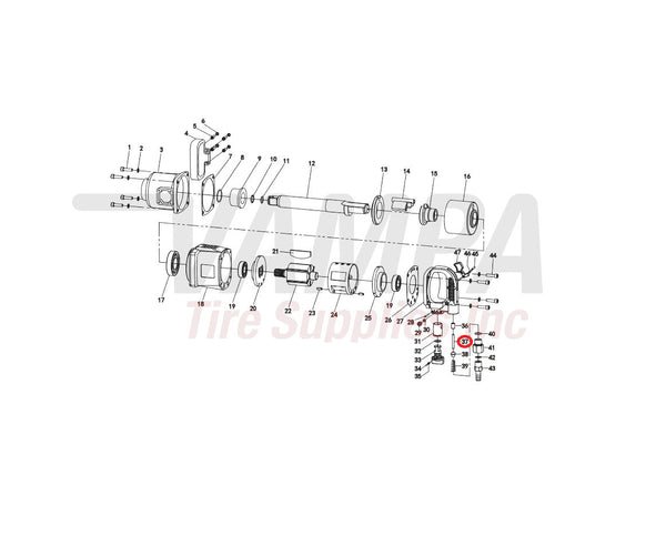 AirCat 979437-1 Replacement Throttle Valve Pin For ARC-1994 vampa.net