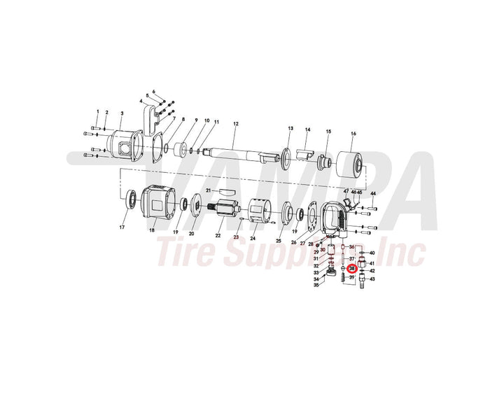 AirCat 979438-1 Replacement Throttle Valve For ARC-1994 vampa.net
