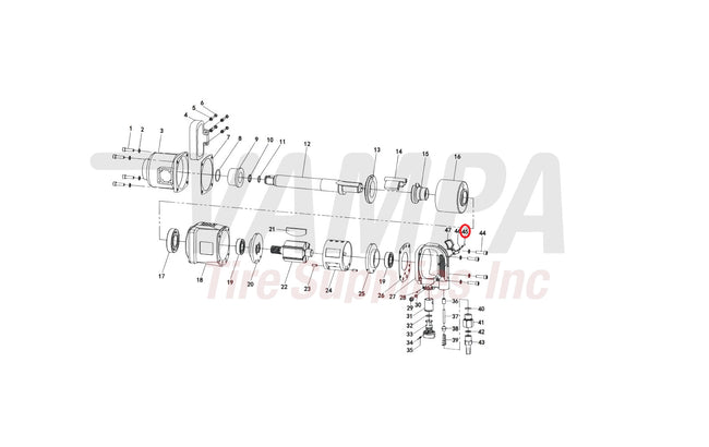 AirCat 979445-1 Replacement Spring Pin For ARC-1994