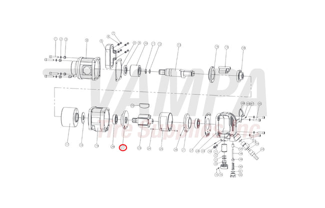 AirCat FS1992-21 Replacement End Plate For ARC-1992
