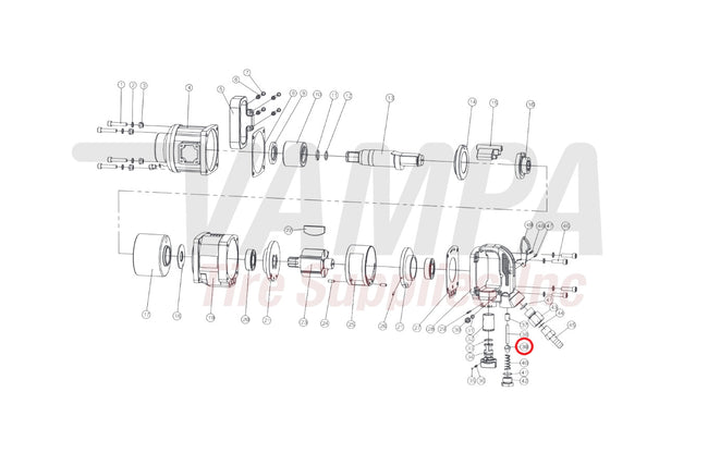 AirCat FS1992-39 Replacement Throttle Valve For ARC-1992
