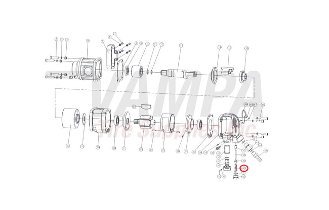 AirCat FS1992-40 Replacement Inlet Springs For ARC-1992