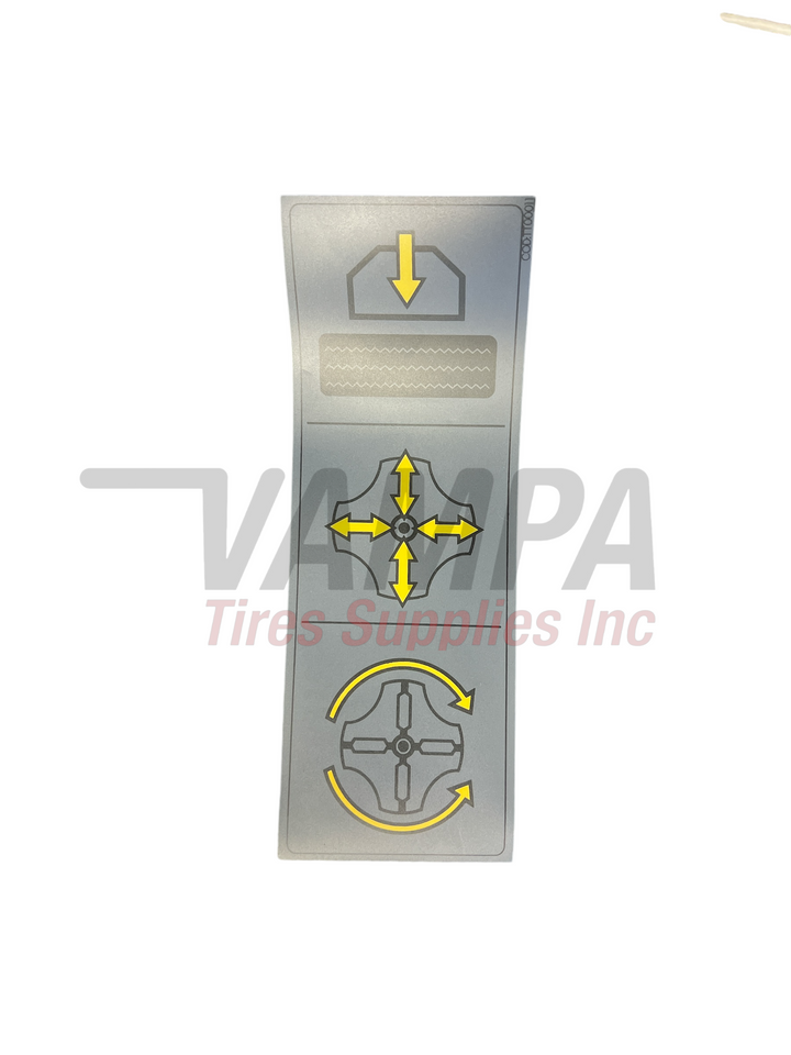 Eco-Line TT00011 TC3024 Sticker For Pedals vampa.net