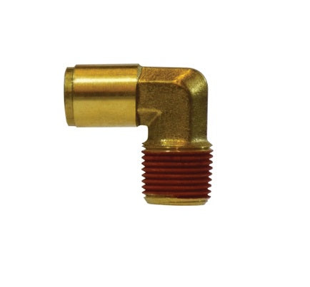 Midland 20-065 Brass Push In Elbow 1/8 in. Tube OD x 1/8 in. Male NPT vampa.net