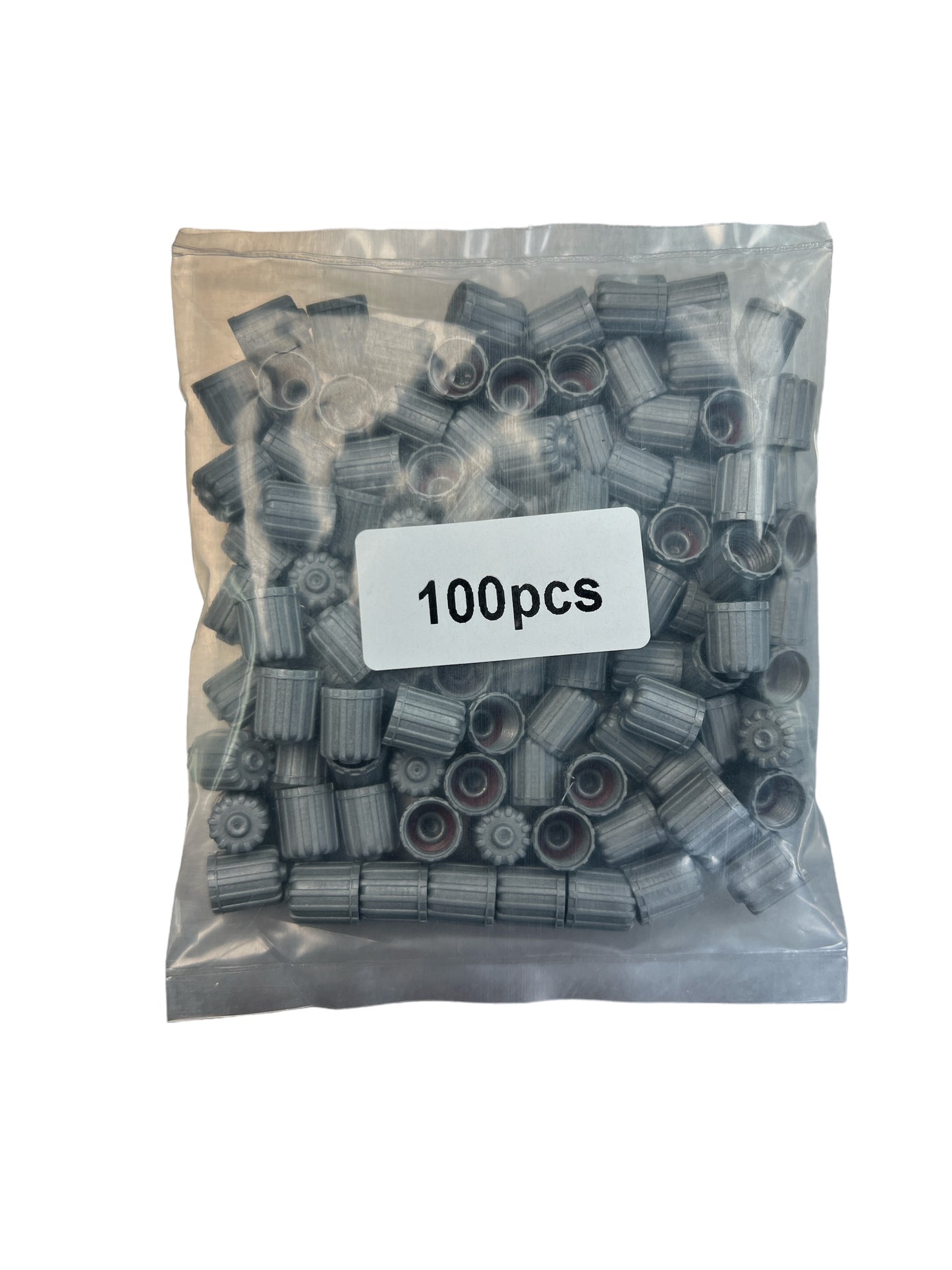 VC-P8 Plastic Grey Valve Caps For BMW & Mercedes