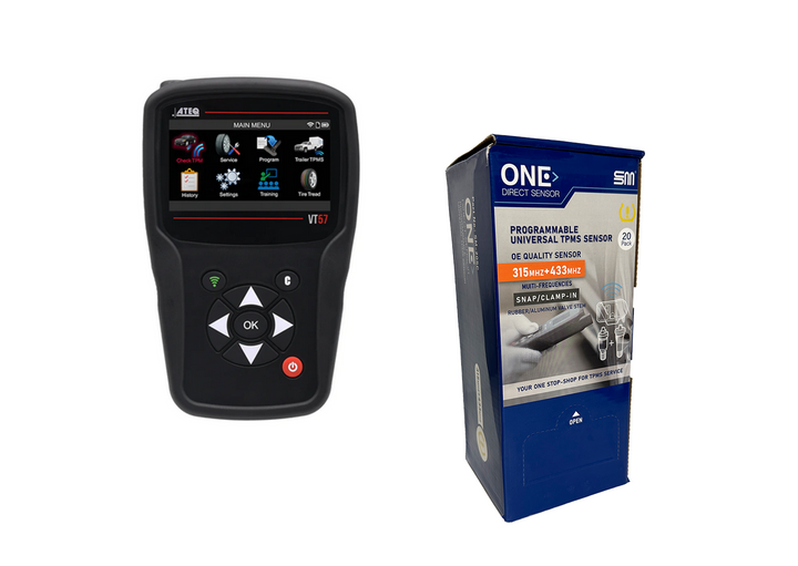 Siming TPMS Open ATEQ VT57 Platform + 20 sensors vampa.net