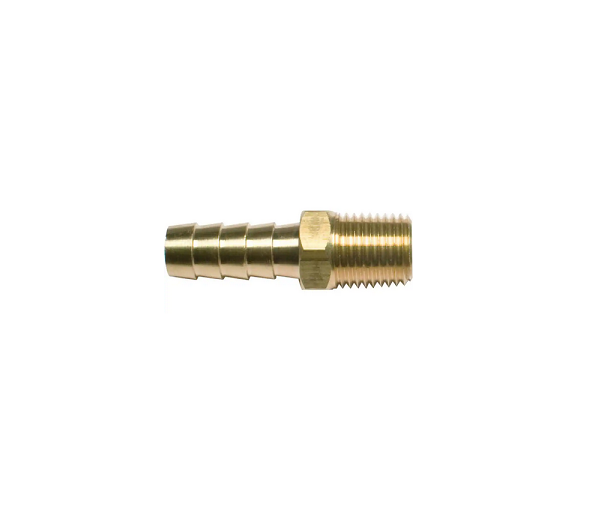 Midland 32-452 Hose Brass End 3/8 Barb x 1/4 in. NPT