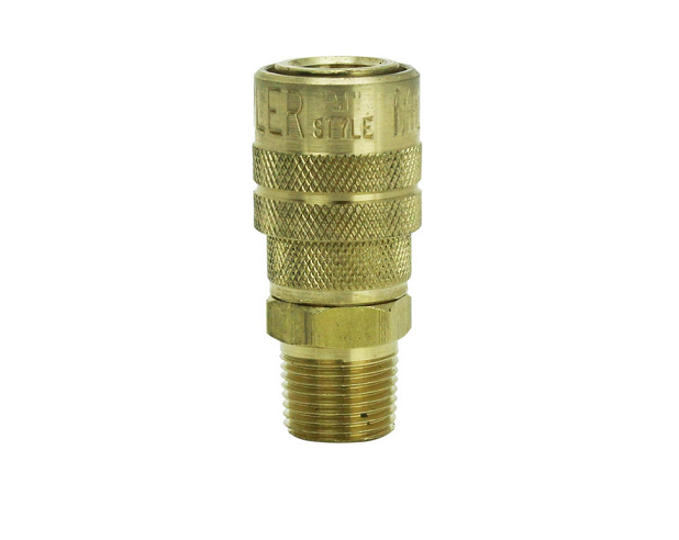 Milton 719 Coupler M Style 3/8 in. NPT Male