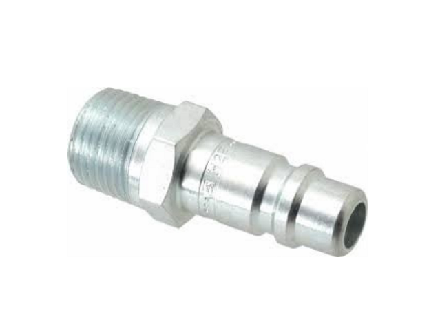 Prevost IRP 116253 Male Threaded Industrial Interchange Coupler Plug 1/2 in. NPT