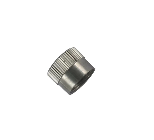 VC12 Chrome Valve Cap Ridged Top Round Bottom 50/bag vampa.net
