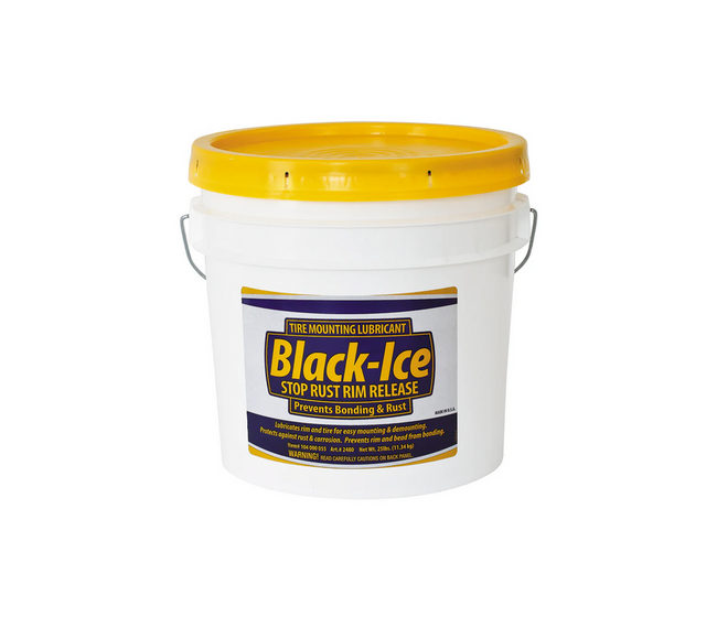 Rema Tip Top 2480 Black Ice Tire Mounting Compound 25 Lbs Pail (Stop Rust Rim Release)