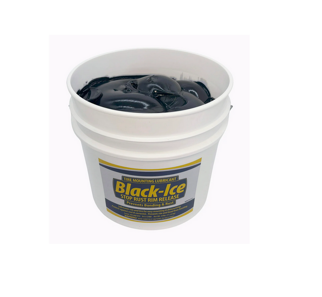 Rema Tip Top 2480 Black Ice Tire Mounting Compound 25 Lbs Pail (Stop Rust Rim Release)