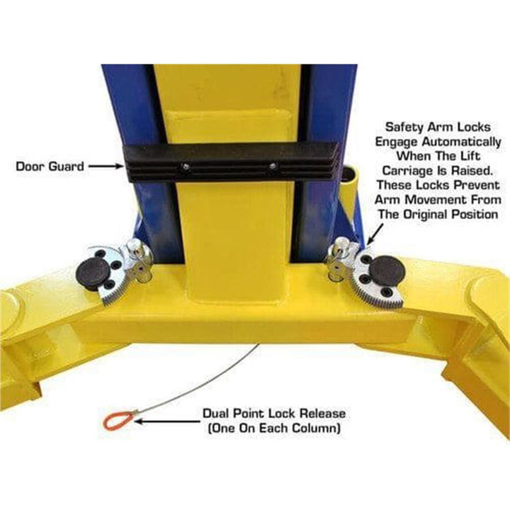 Atlas 9KOHX Overhead 9,000 lb. Capacity 2-Post Lift vampa.net
