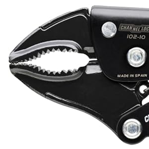 Channellock 101-7 7” Straight Jaw Locking Pliers, Epoxy Resin Coating, Forged Steel, Straight Jaw for Excellent Clamping on Flat Stock and Fasteners vampa.net