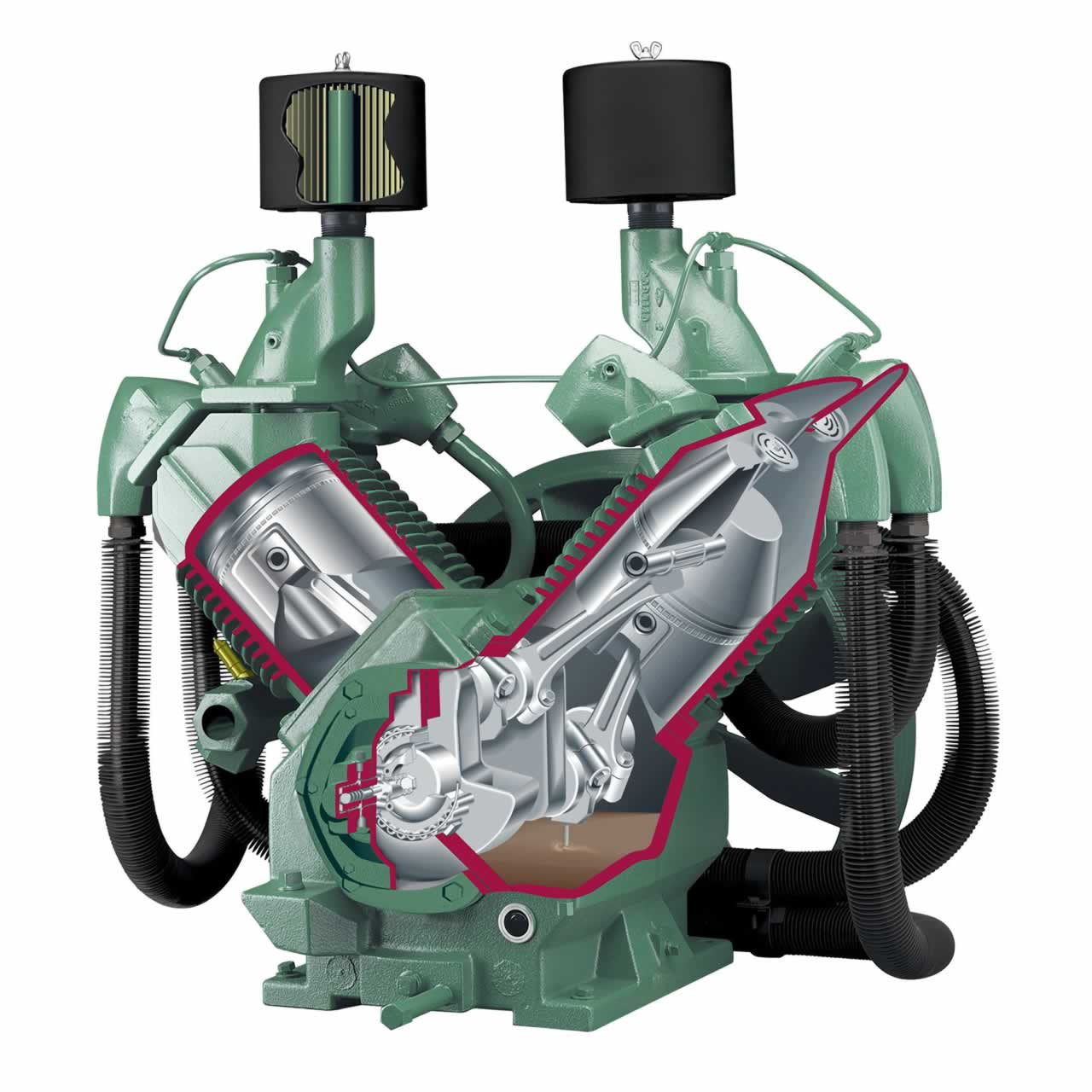 Champion VR7-12 R-SERIES 7.5 Hp Stationary Air Compressor 120 Gal (R30 Pump)