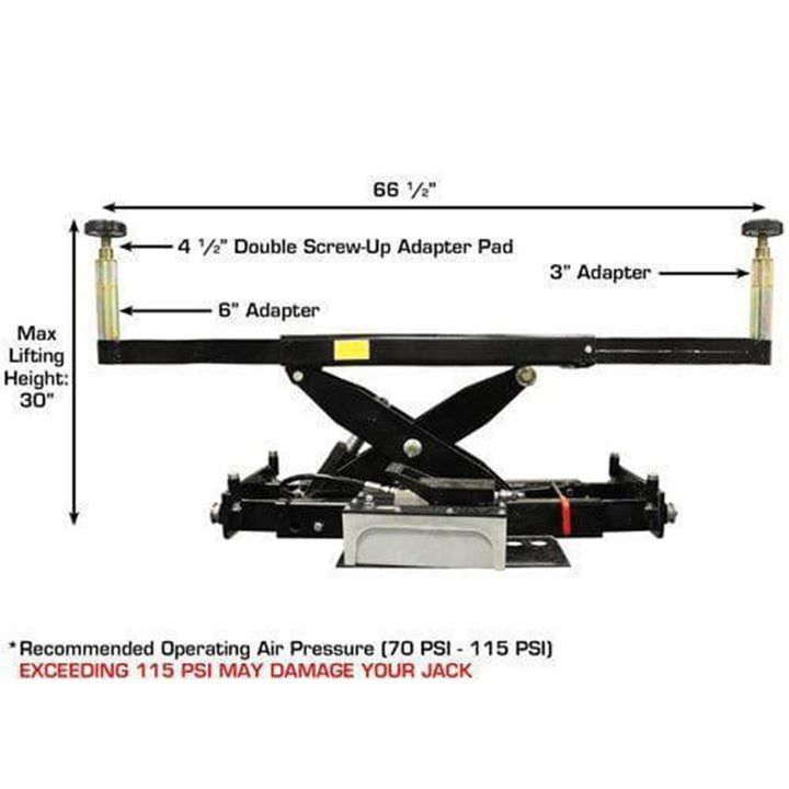 Atlas 414A 14,000 lb. 4 Post Alignment Lift + RJ8 Rolling Jacks Combo vampa.net