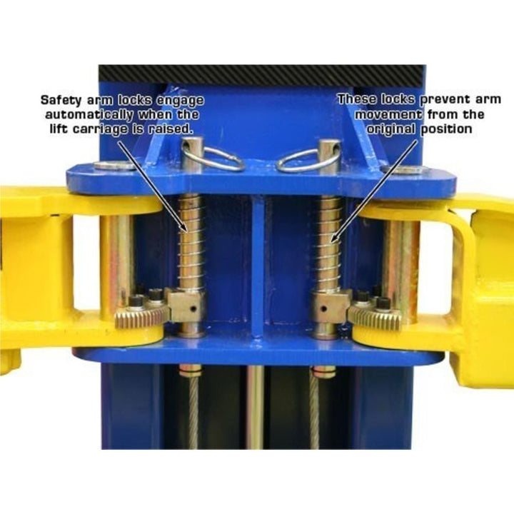 Atlas Equipment PV10PX Commercial Grade Overhead 10,000 lb. Capacity 2-Post Lift vampa.net