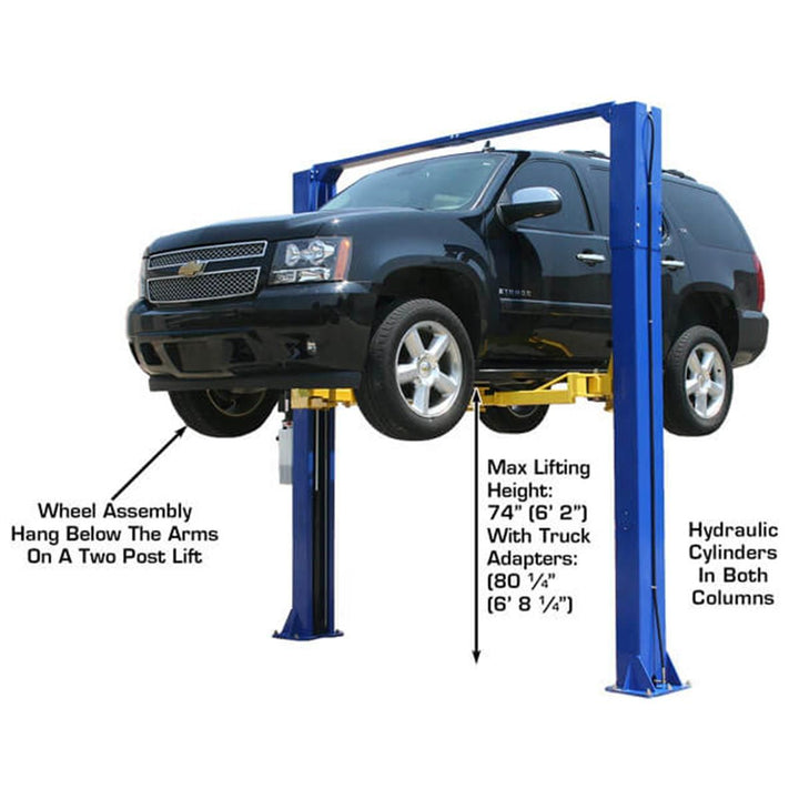 Atlas 9KOHX Overhead 9,000 lb. Capacity 2-Post Lift vampa.net