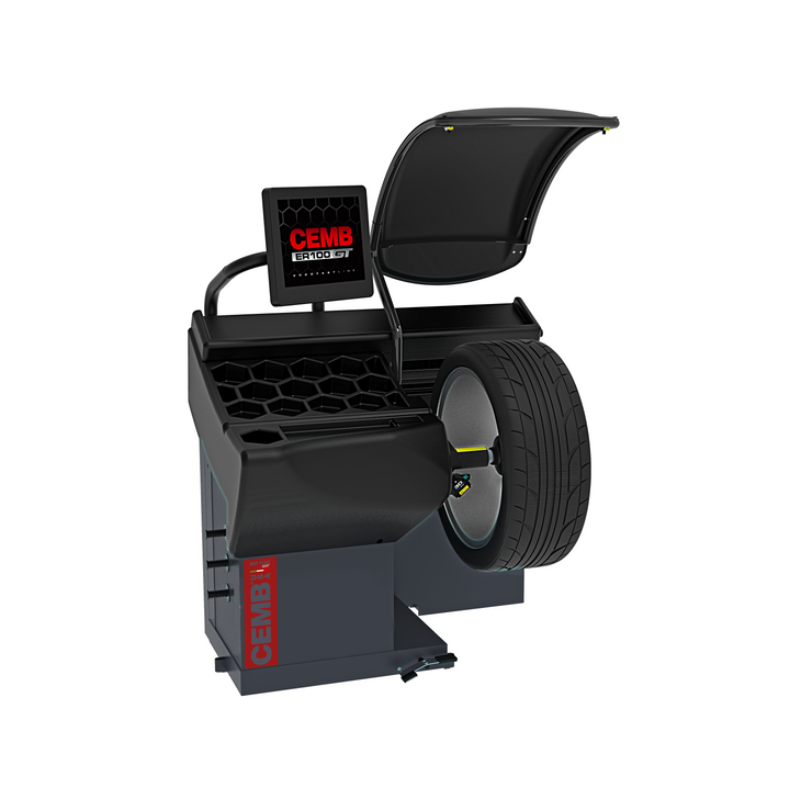 Cemb USA ER100EVO Diagnostic RFV 3D Wheel Structure Analysis Touchscreen Laser Line Scan & Spotter Balancer 30 in. Capacity With EMS Sonar & Brake (Pneumatic Locking Shaft) vampa.net
