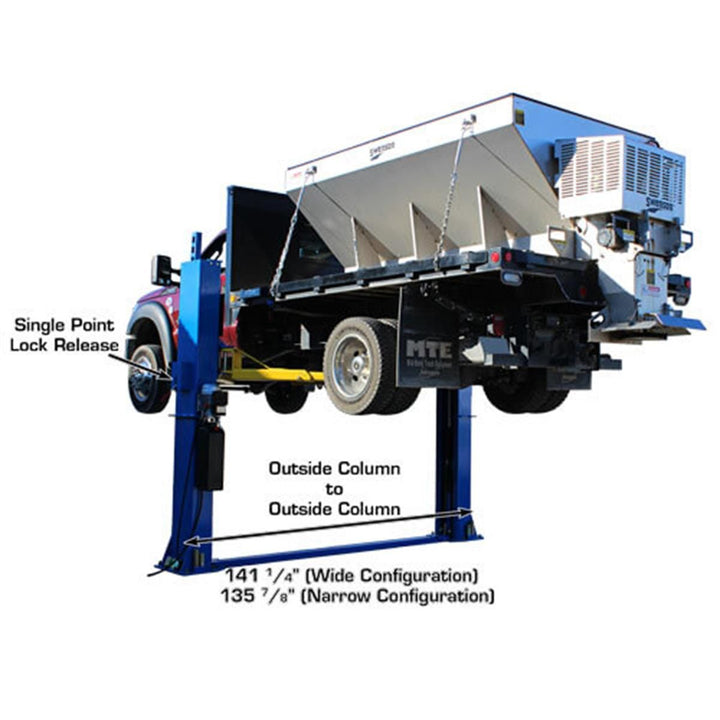 Atlas BP12000X Commercial Grade Baseplate 12,000 lb. Capacity 2-Post Lift vampa.net