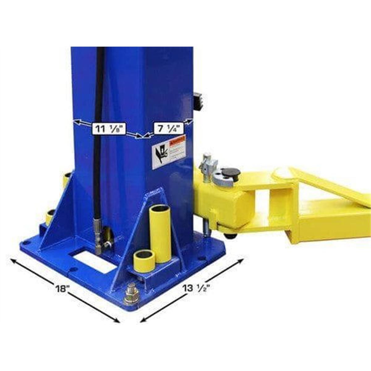 Atlas 9KOHX Overhead 9,000 lb. Capacity 2-Post Lift