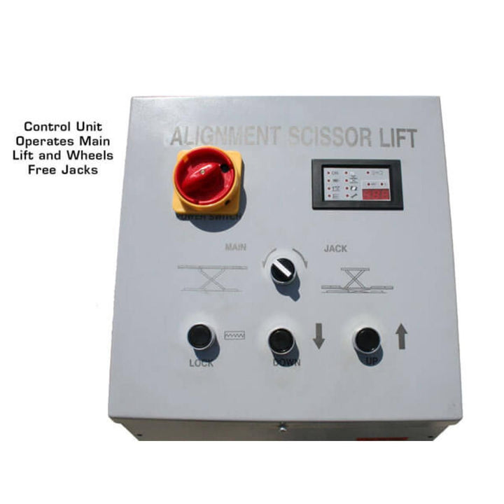 Atlas 12AWFSL 12,000 lb. Capacity Alignment Scissor Lift w/ Wheels-Free System vampa.net