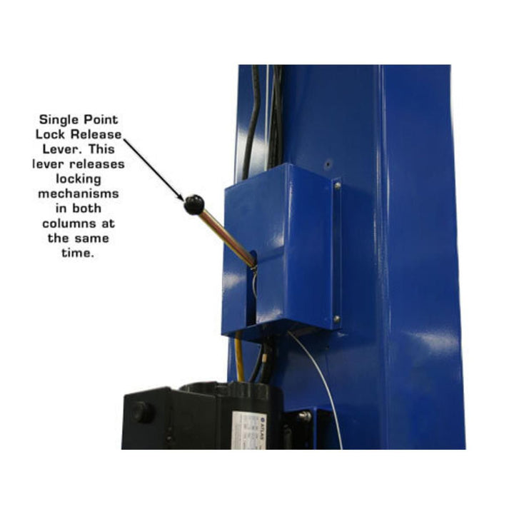 Atlas Equipment PV10PX Commercial Grade Overhead 10,000 lb. Capacity 2-Post Lift vampa.net