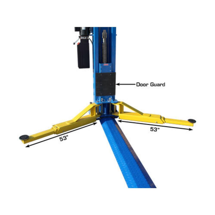 Atlas BP12000X Commercial Grade Baseplate 12,000 lb. Capacity 2-Post Lift vampa.net
