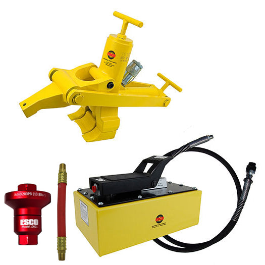 Esco 10202 Combi Bead Breaker Kit - 5 Quart Hydraulic Air Pump
