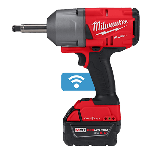 Milwaukee's 2769-22R Extended Shaft 1/2 in. Fuel M18 One-Key High Torque Impact Kit With 2 Batteries & Charger vampa.net
