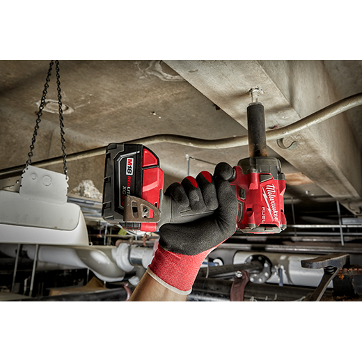 Milwaukee's 2855-22 Short Stubby 1/2 in. Fuel M18 One-Key High Torque Impact Kit With 2 Batteries & Charger