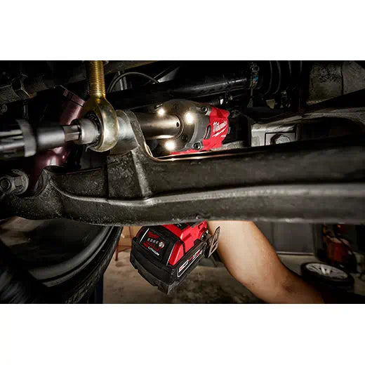 Milwaukee's 2855-22 Short Stubby 1/2 in. Fuel M18 One-Key High Torque Impact Kit With 2 Batteries & Charger