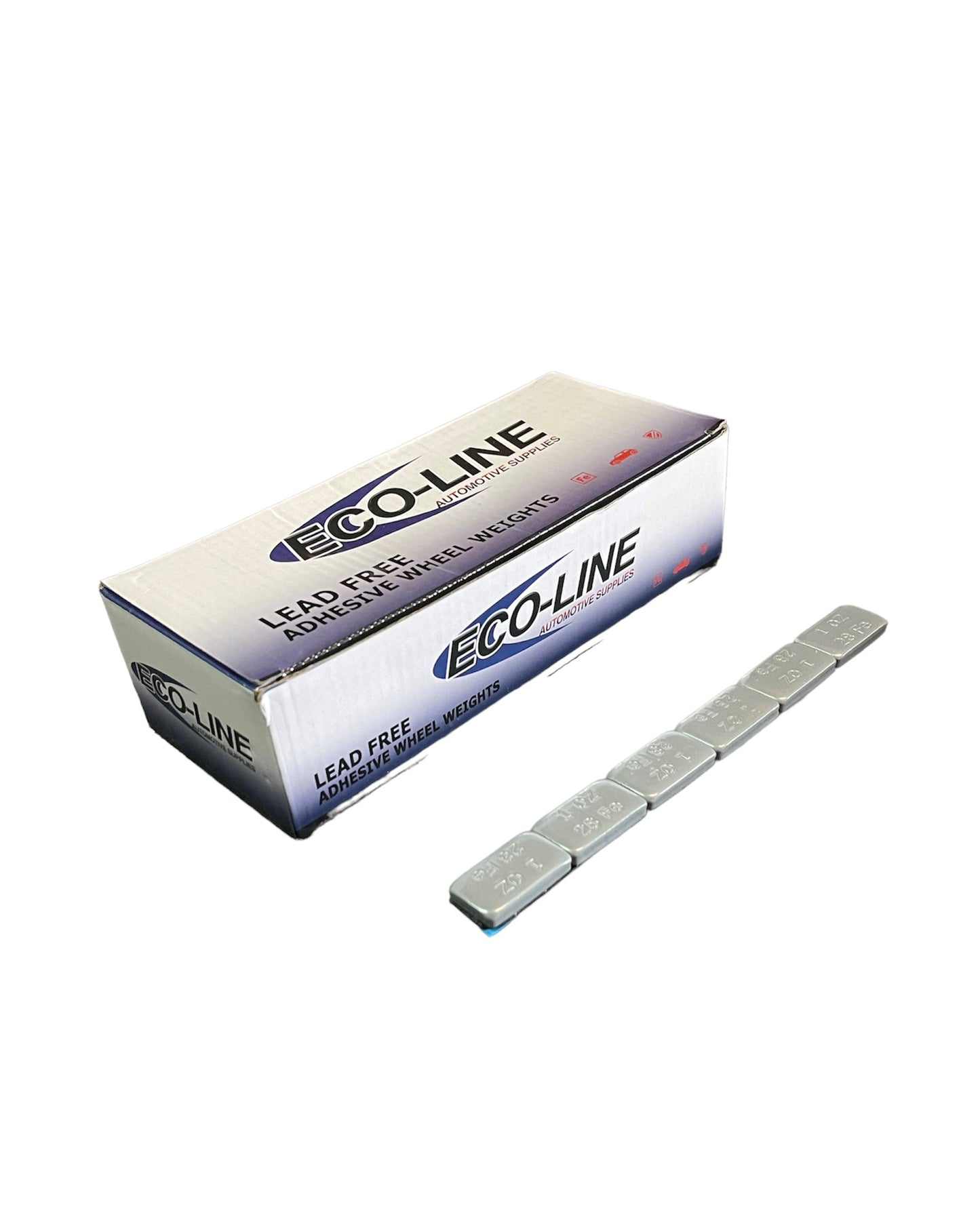 Eco-Line FSF12 1 Oz Grey Adhesive Weights 28 Strips