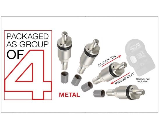 Autel MX-Sensor Metal Valve Replacement Press In 4Pk
