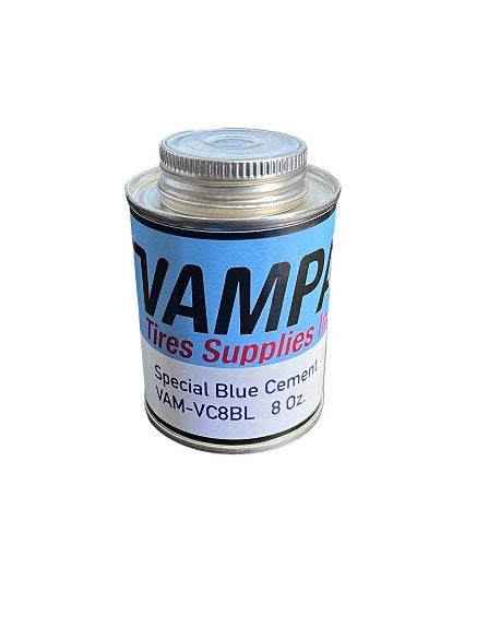 Vampa VC8BL Super Blue Vulcanizing Cement 8 oz
